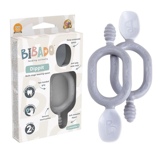 Bibado Dippit Baby Spoon - Pack of 2