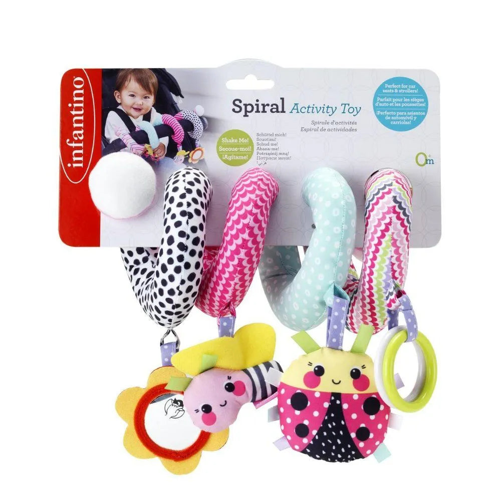 Infantino Spiral Activity Toy (0M+) - Pink