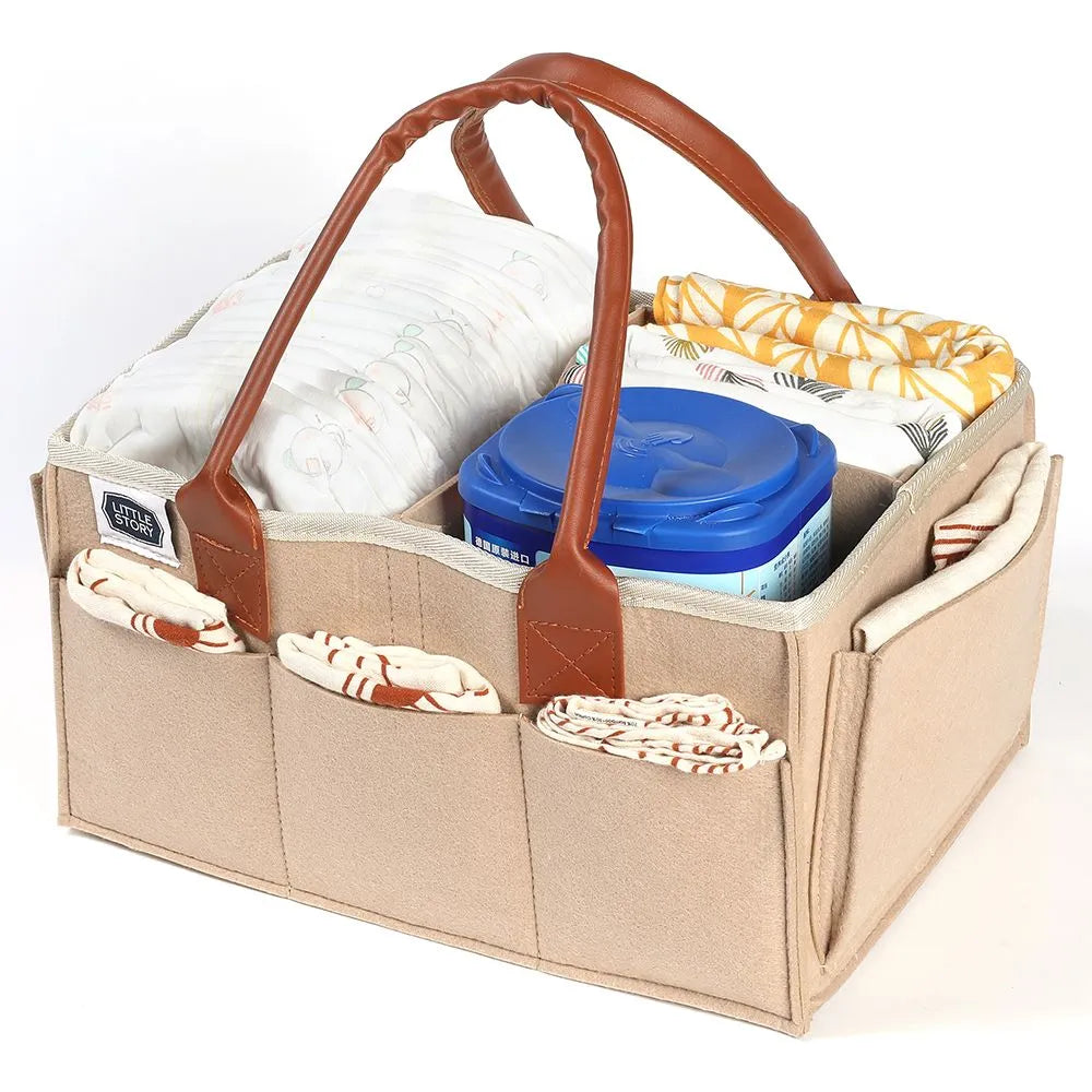Little Story Diaper Caddy & Travel Pouch (Medium)