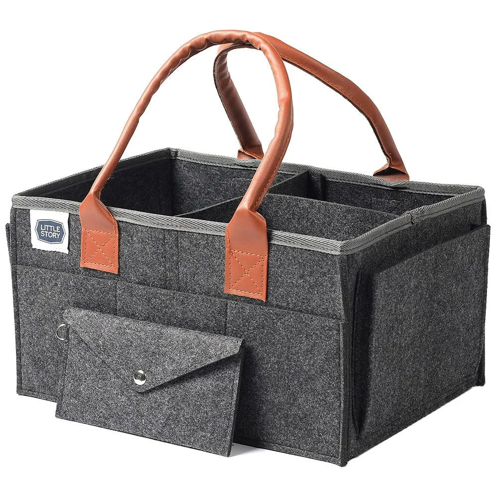 Little Story Diaper Caddy & Travel Pouch (Medium)
