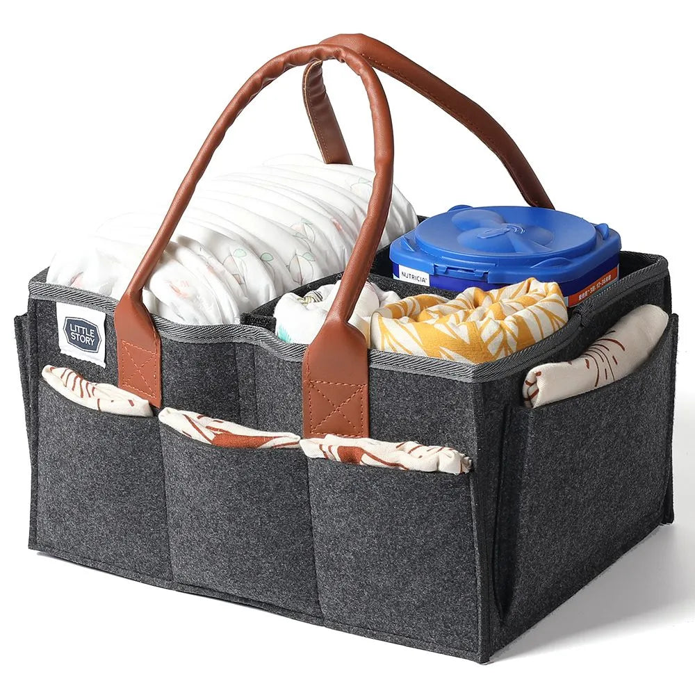 Little Story Diaper Caddy & Travel Pouch (Medium)