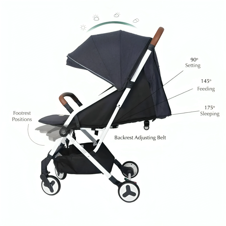 Bumble & Bird Swyft Ultra Lightweight Travel Stroller (0-3 Years Old+)