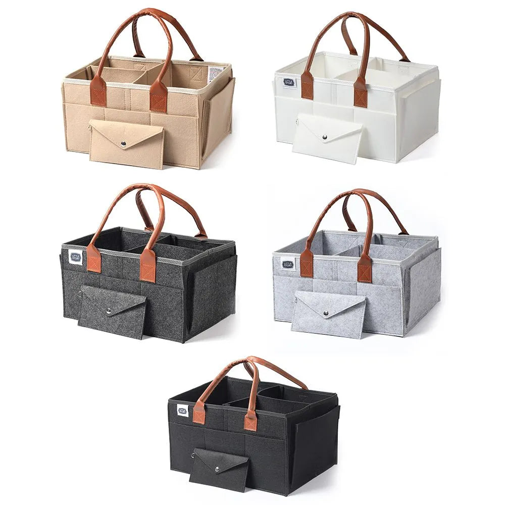Little Story Diaper Caddy & Travel Pouch (Medium)