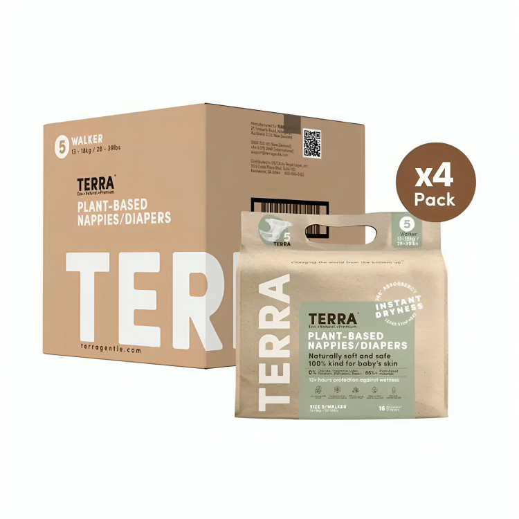 Terra Diaper/Nappy Walker 16s (Pack of 4)