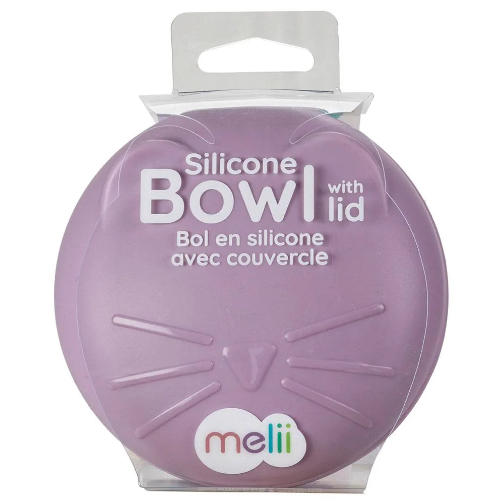 Melii Silicone Bowl With Lid (350 ml)