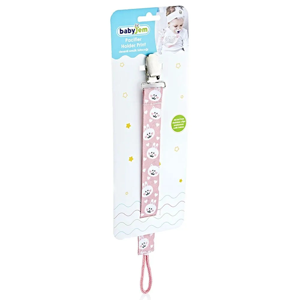 Babyjem Pacifer Holder Print (0 Months+)