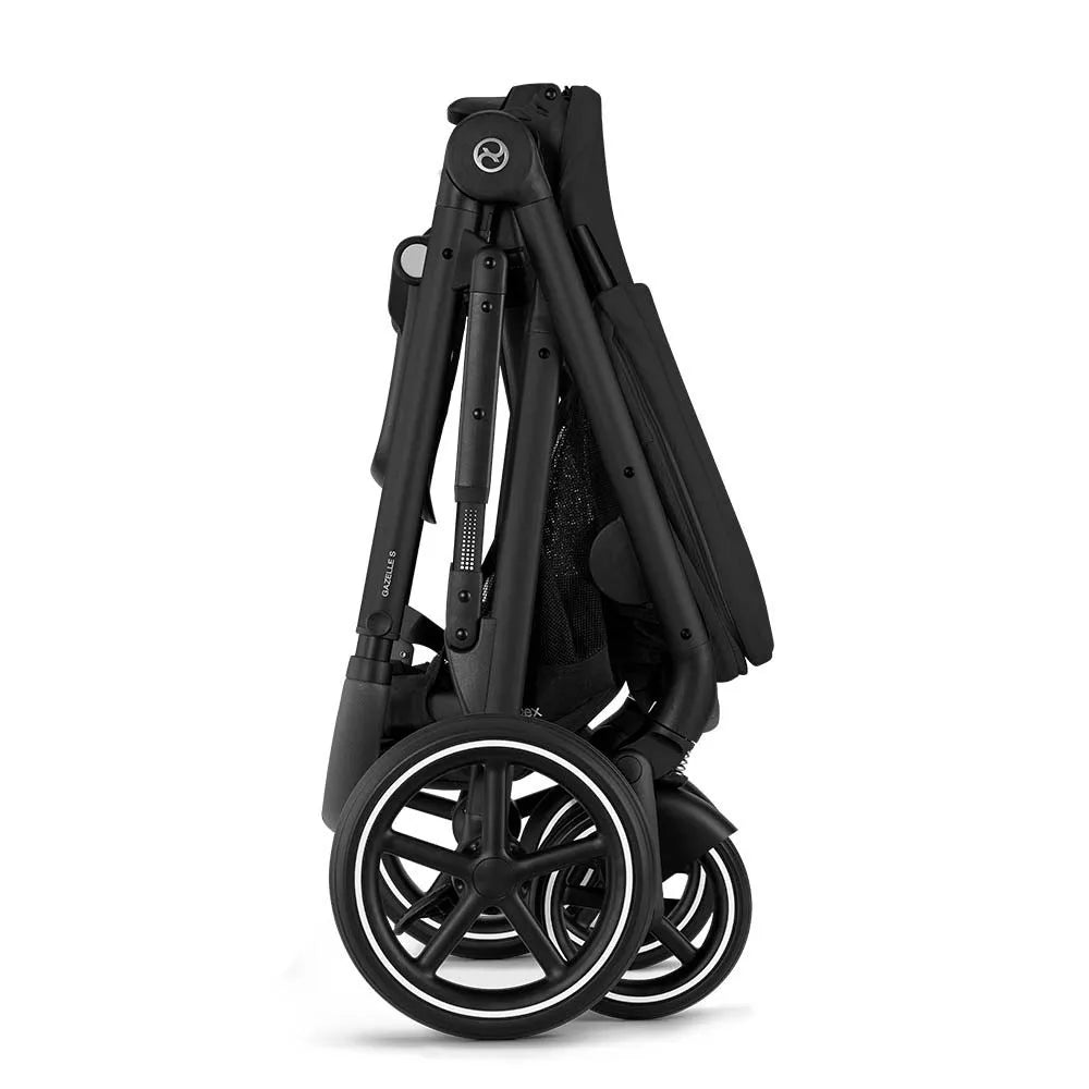 Cybex Gazelle S Stroller Double Stroller (Moon Black)
