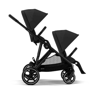 Cybex Gazelle S Stroller Double Stroller (Moon Black)