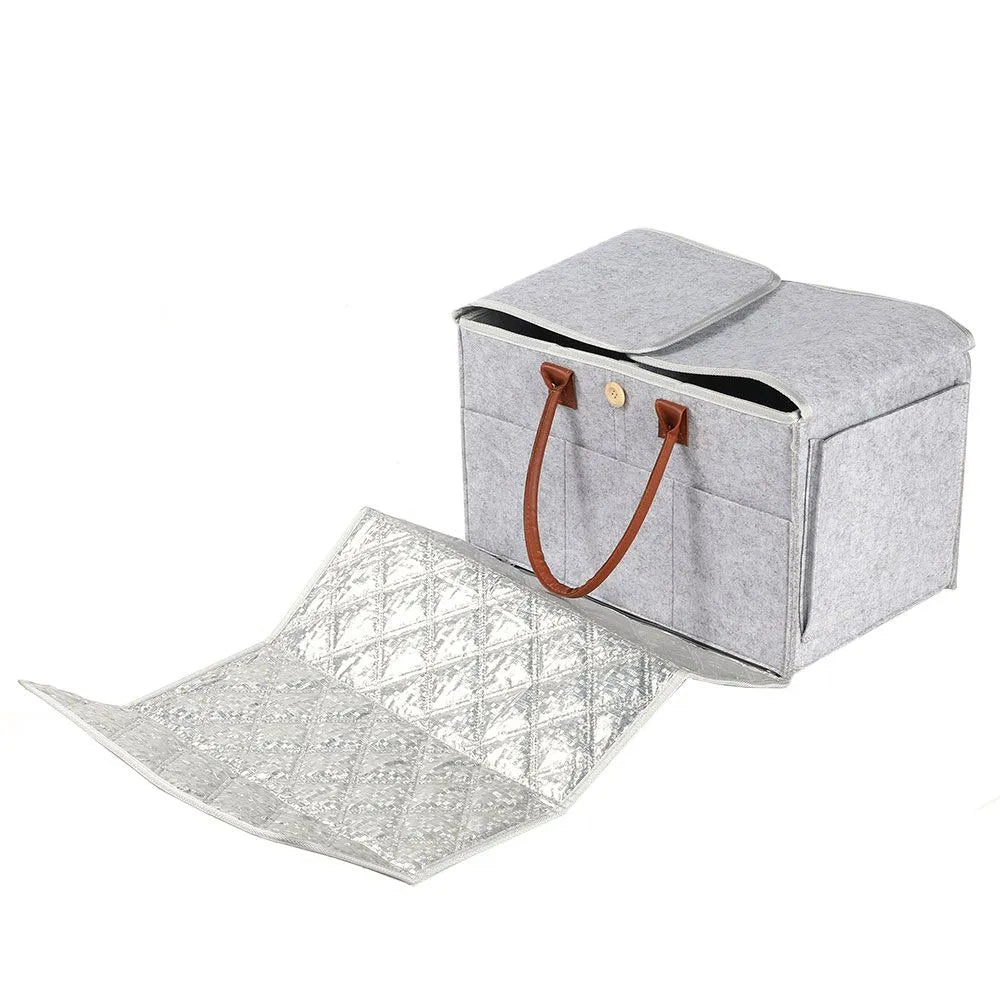 Little Story 2-In-1 Diaper Caddy With Mat (XL)