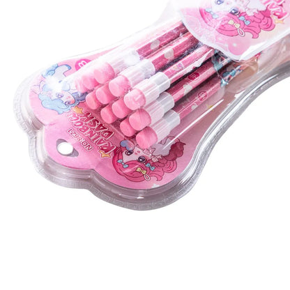 Eazy Kids HB Pencil With Eraser & Grip Set (12 Pcs)