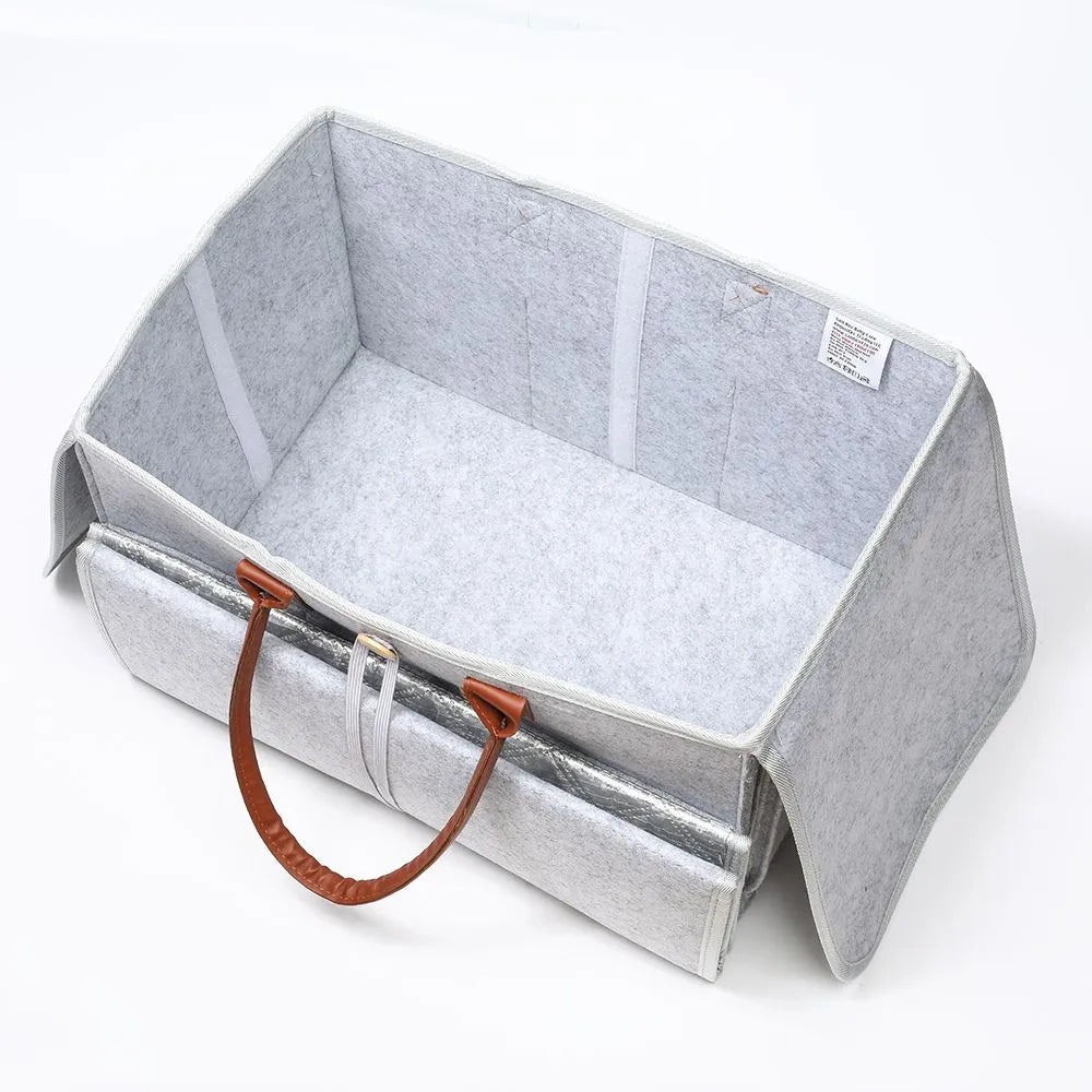 Little Story 2-In-1 Diaper Caddy With Mat (XL)