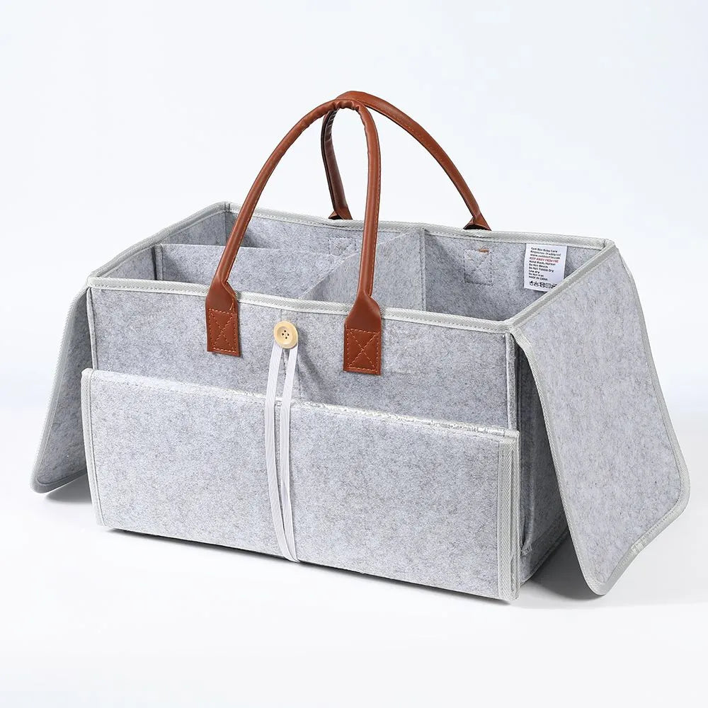 Little Story 2-In-1 Diaper Caddy With Mat (XL)