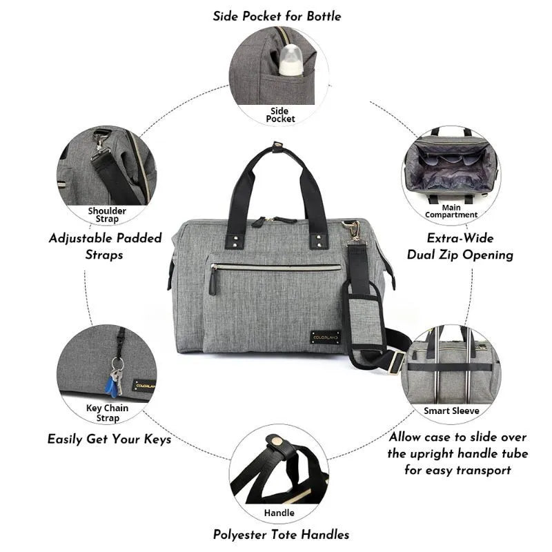 Little Story Zera Mom Dad Diaper Bag