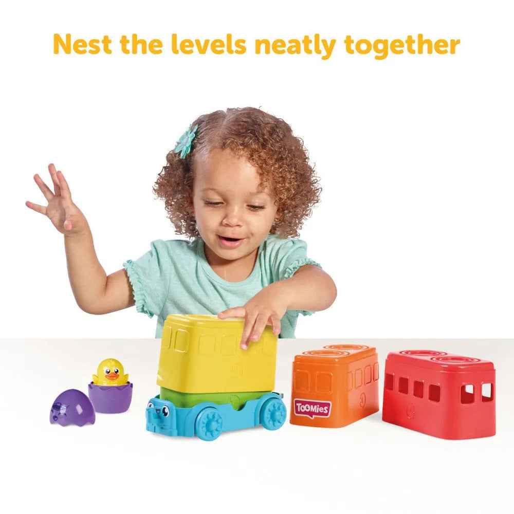 Tomy Toomies Hide & Squeak Nesting Eggs
