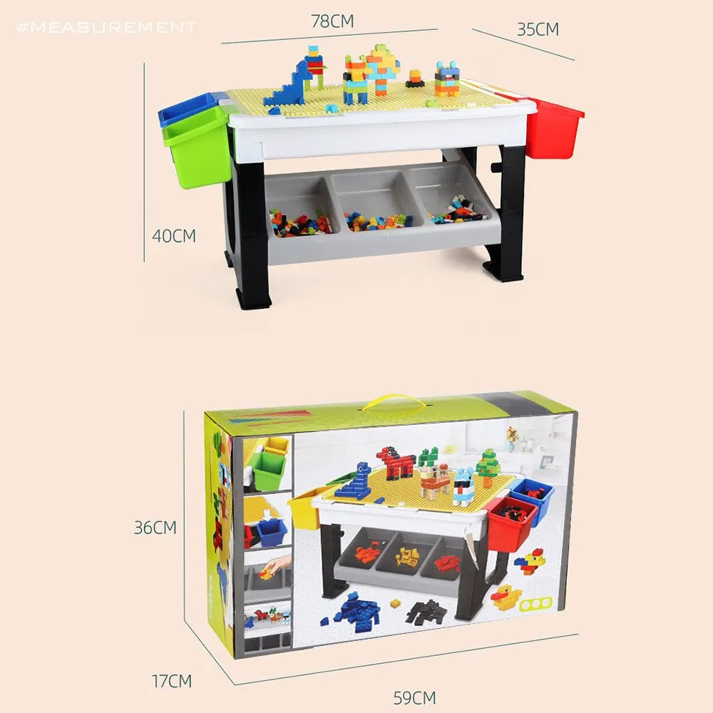 Little Story Blocks 3 in 1 Activity Table