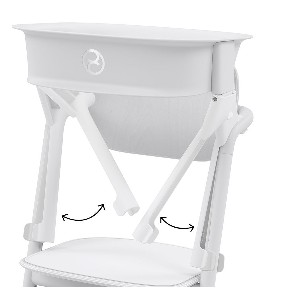 Cybex Lemo Learning Tower Set (All White)