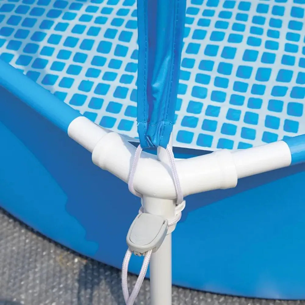Intex Canopy Metal Frame Pool (Blue)