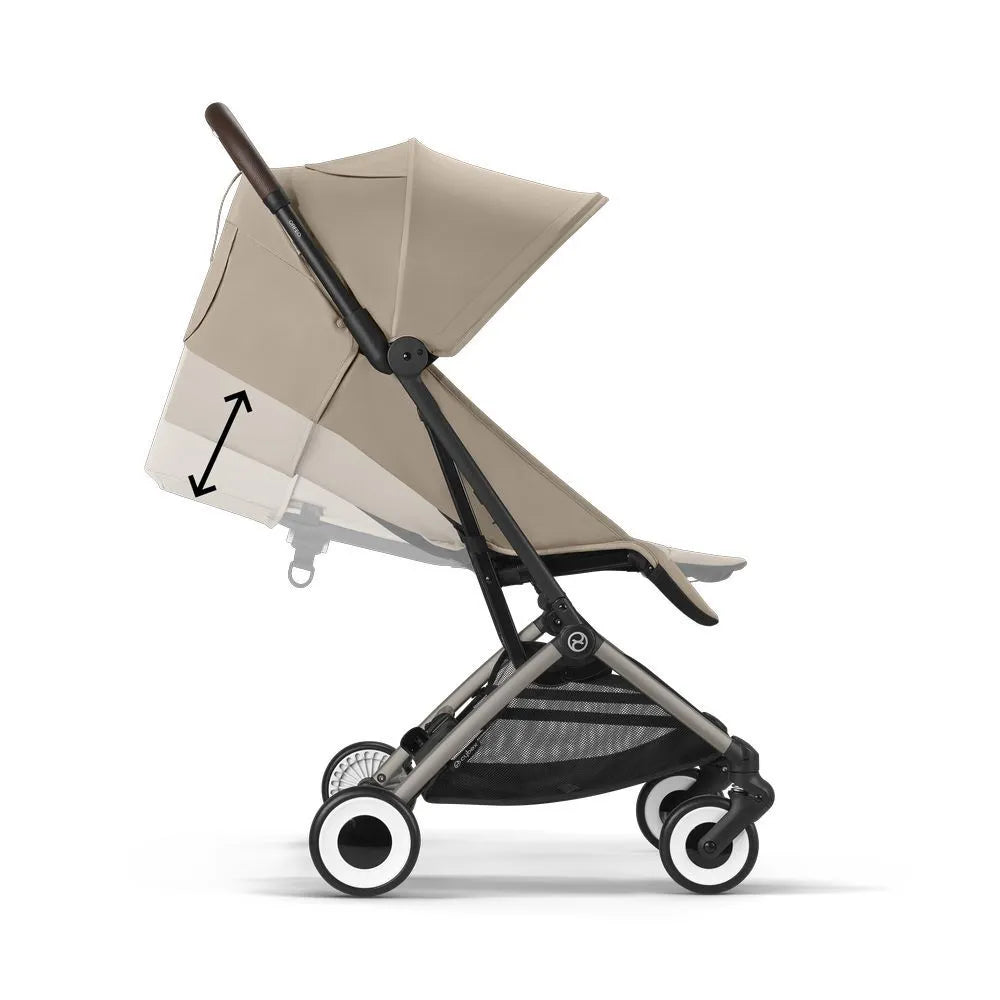 Cybex Orfeo Compact Stroller (Almond Beige/Beige)