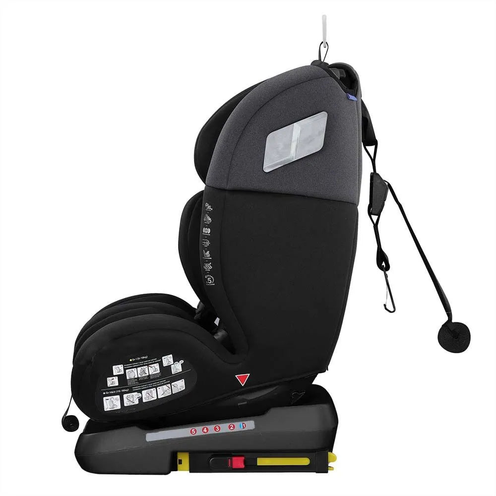 Teknum Evolve 360° Car Seat 0-12yrs with Isofix (Black)