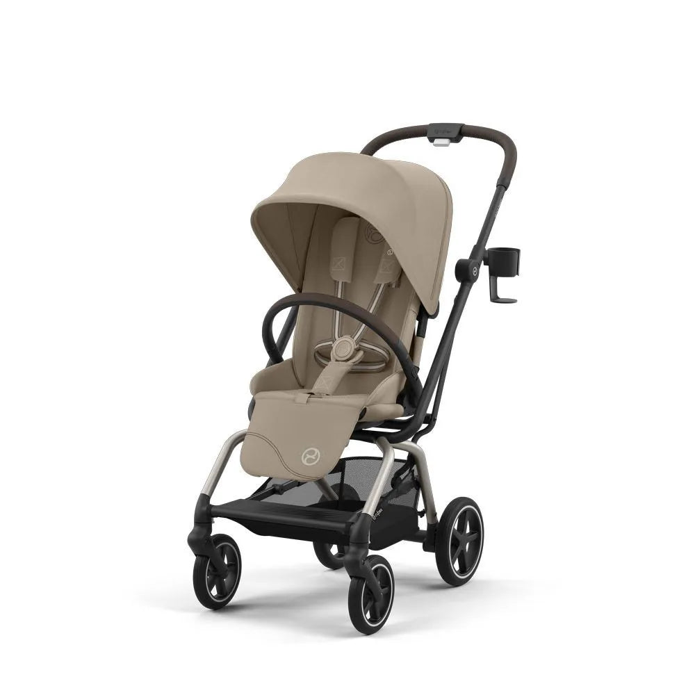Cybex Eezy S Twist Plus 2 Stroller (Almond Beige)