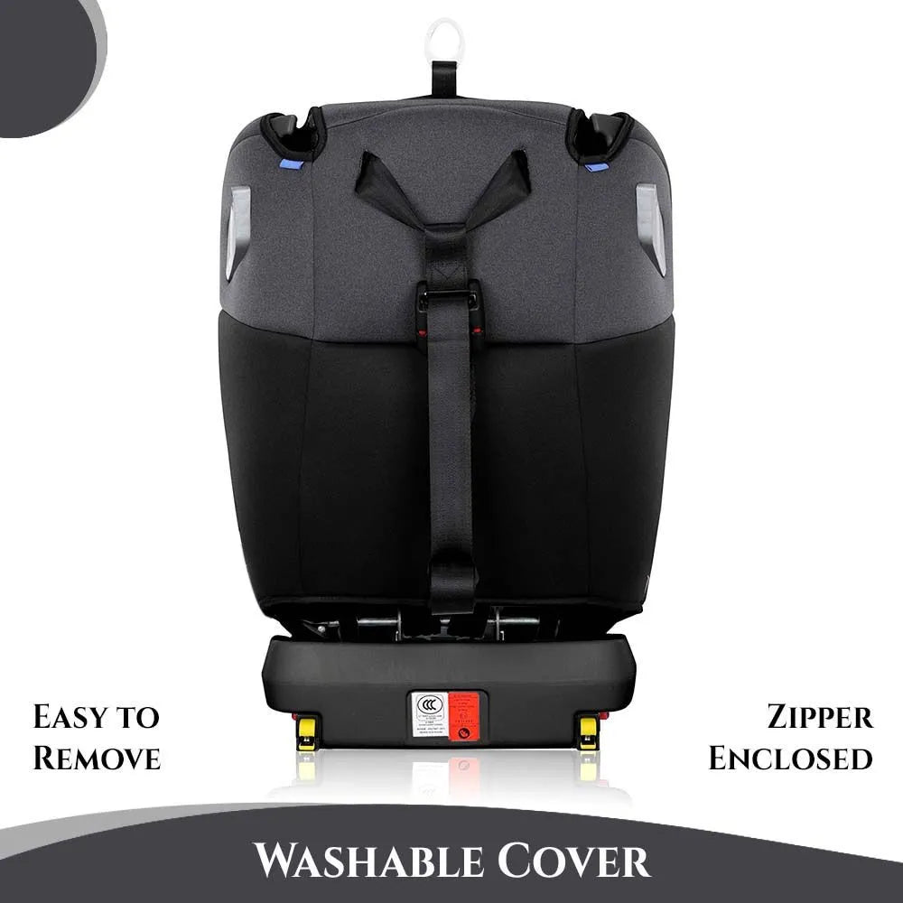 Teknum Evolve 360° Car Seat 0-12yrs with Isofix (Black)