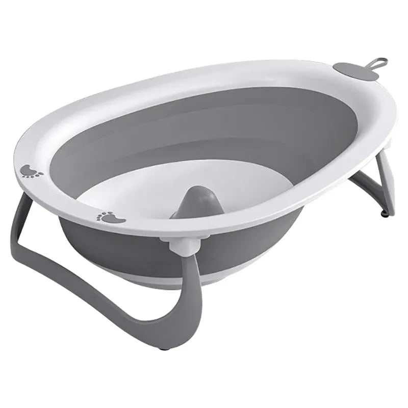 Bumble & Bird Foldable Bathtub Egg Shape Style (Light Gray)