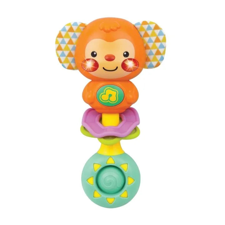 Win Fun Sing With Me Rattle Monkey | Available at Qatar Moms