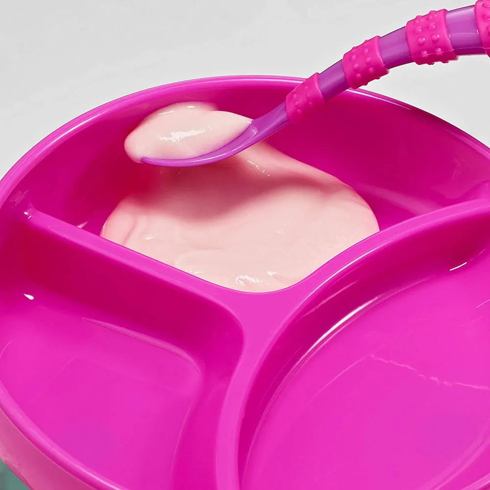 The First Years Inside Scoop Suction Sectioned Plate - Pack of 1 (12 Months +)