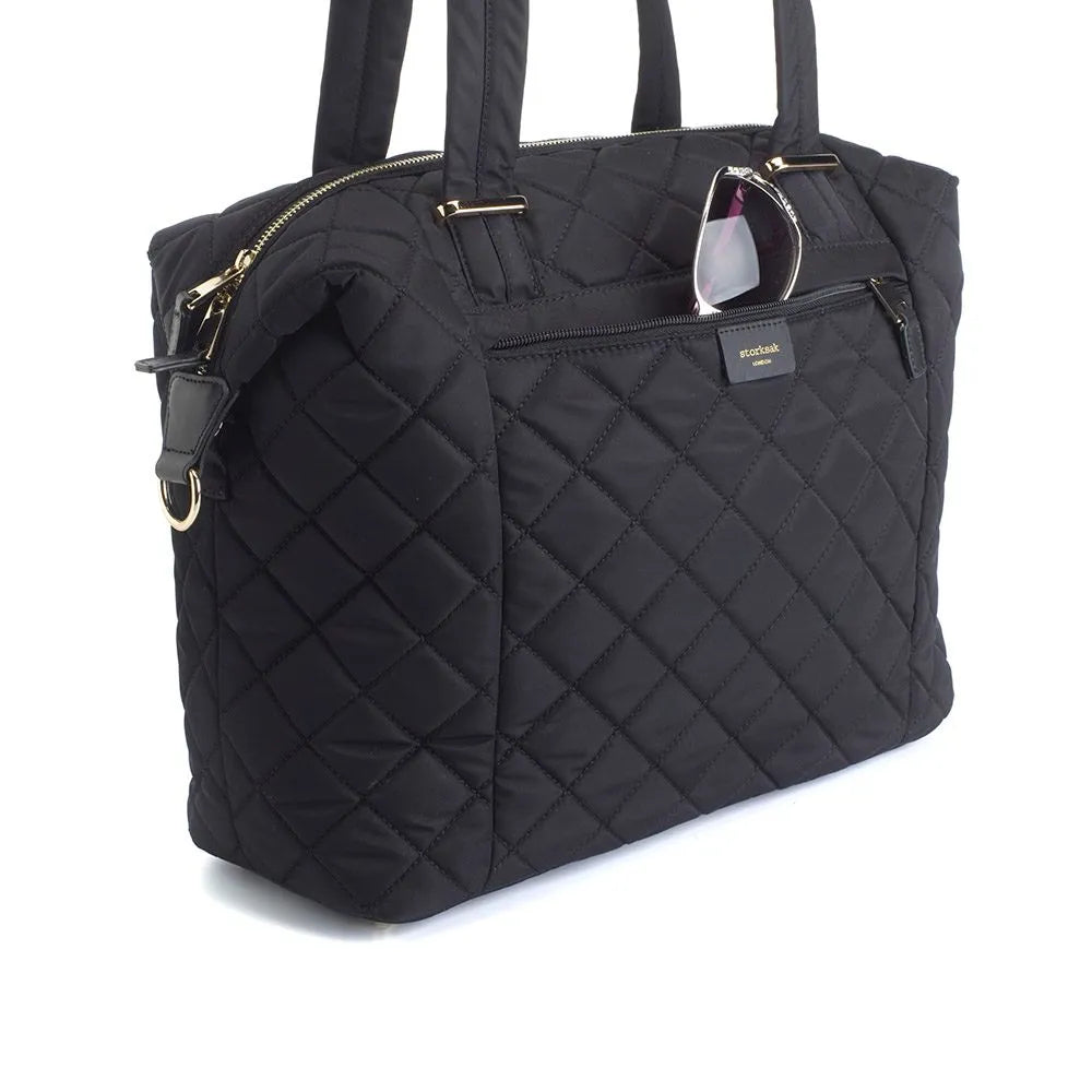 Storksak Stevie Quilt (Black)