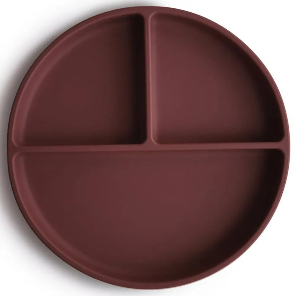 Mushie Silicone Divided Plate