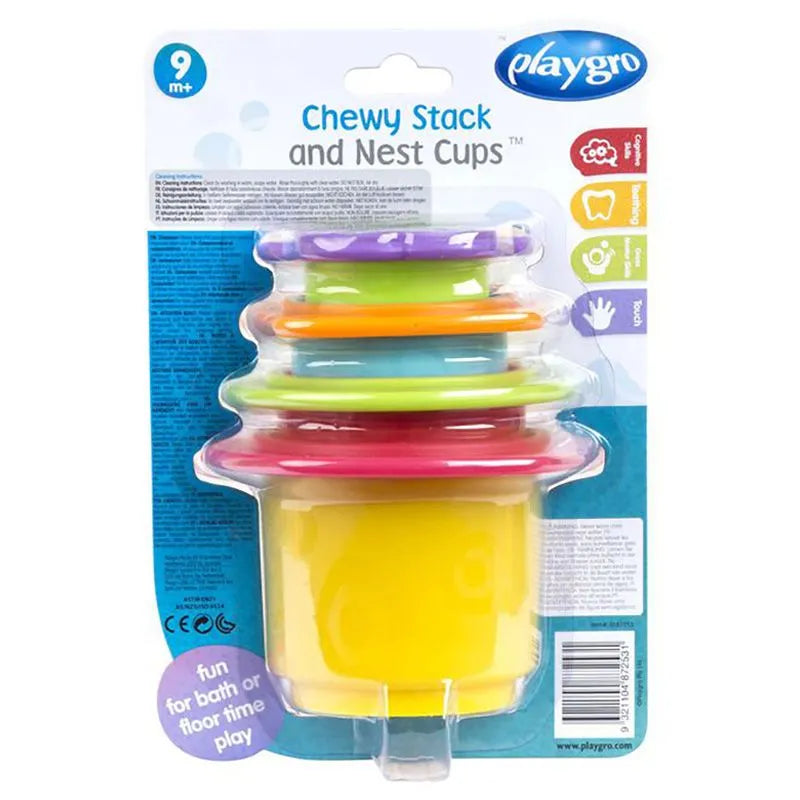 Playgro Chewy Stack and Nest Cups