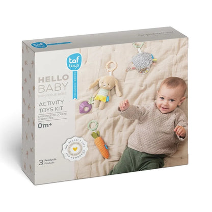 طقم ألعاب أنشطة «مرحبًا يا صغيري» من Taf Toys