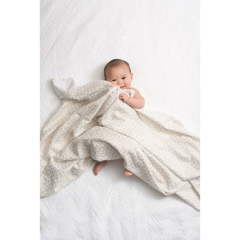 Aden & Anais Swaddles Metallic Gold Deco - Pack of 3