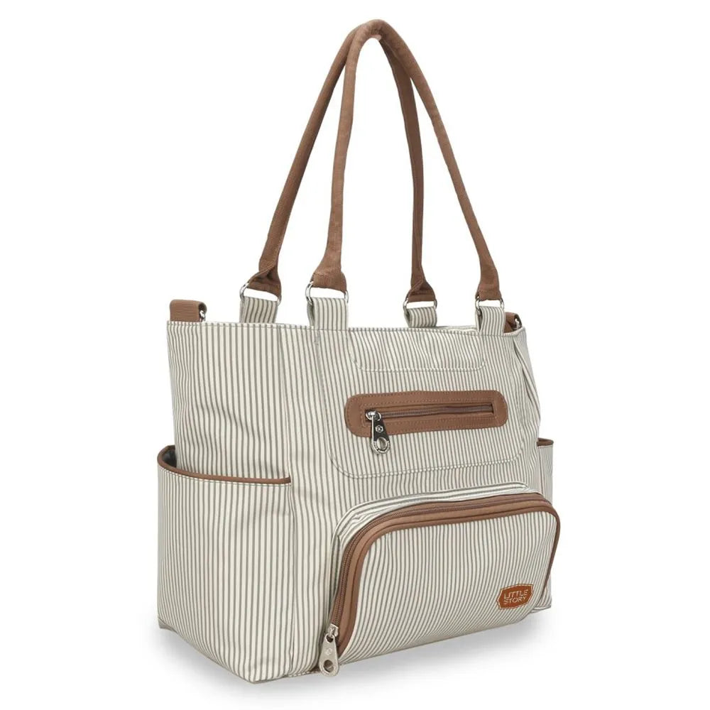 Little Story Diaper Bag Set With Stroller Hooks
