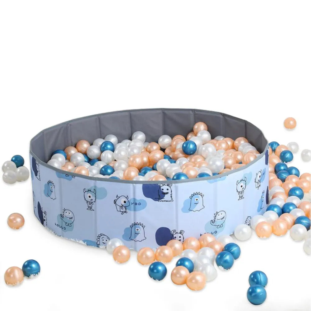 Little Story Portable Ball pit with 90 Pit Ball and Carry Bag (Multicolor)