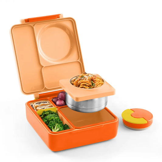 Omie Box Thermos Lunch Box For Kids Dual Insulation 3 Way Color (250ml)
