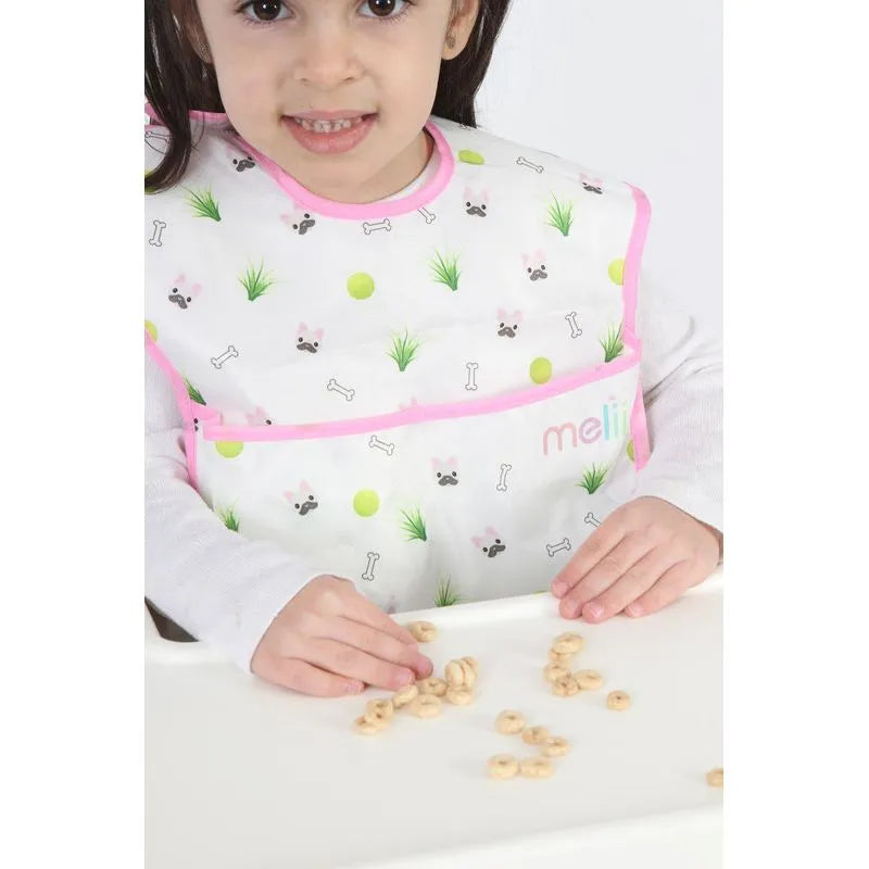 Melii Fold Up Bib With Scoop - Pack of 2