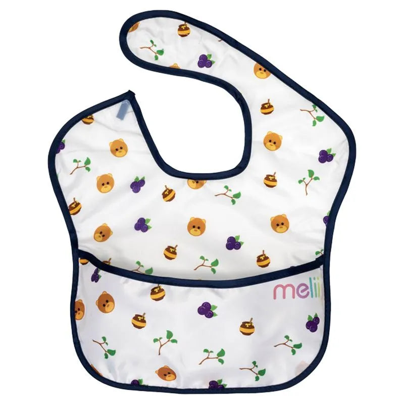 Melii Fold Up Bib With Scoop - Pack of 2