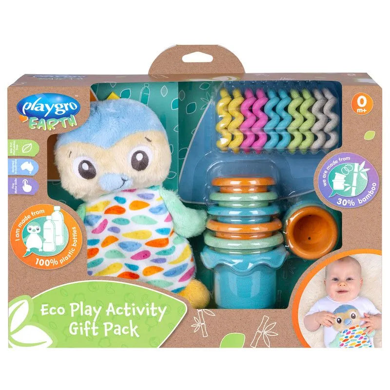 Playgro Eco Play Activity Gift Pack (Penguin)