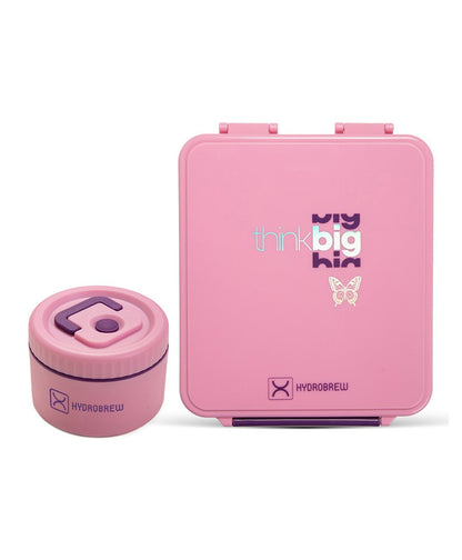 Hydrobrew Bento Lunch Box With Steel Food Jar