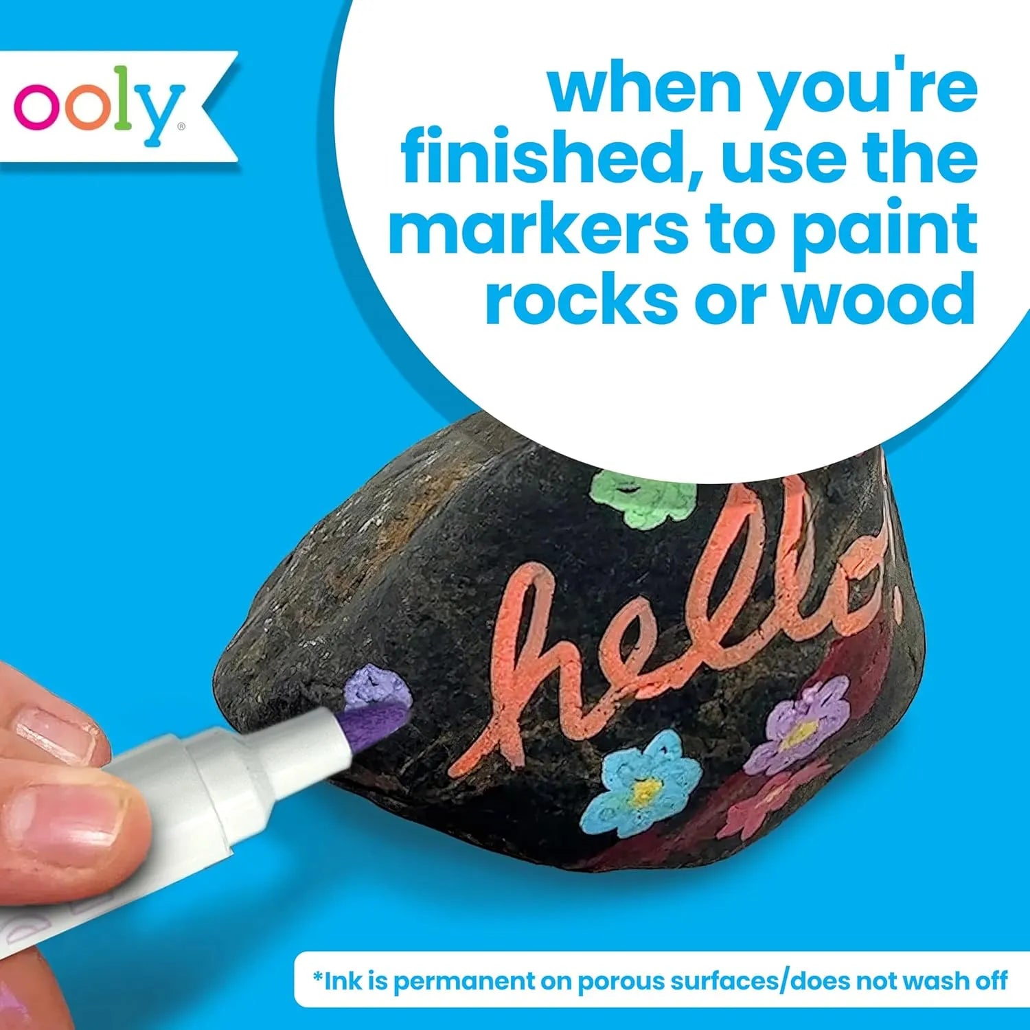 Ooly Colortopia Color by Number Paint Marker Kit
