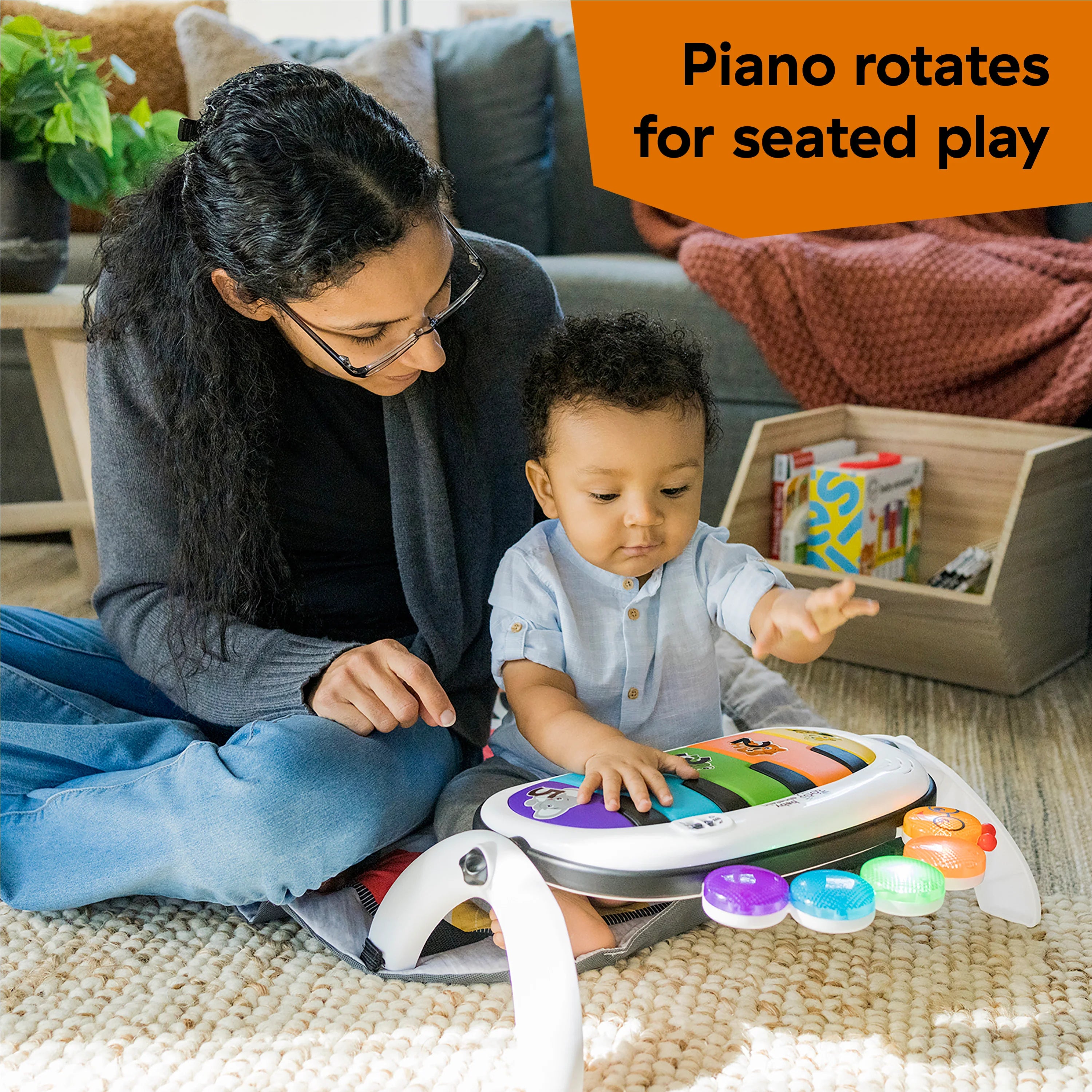 Baby Einstein 4-in-1 Kickin' Tunes Music and Language Discovery Gym