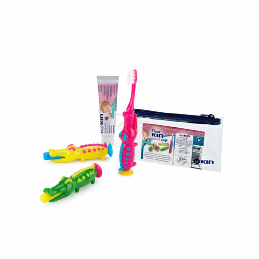 Kin Travel Child.Croco.T/Brush+T/Paste (25ml)