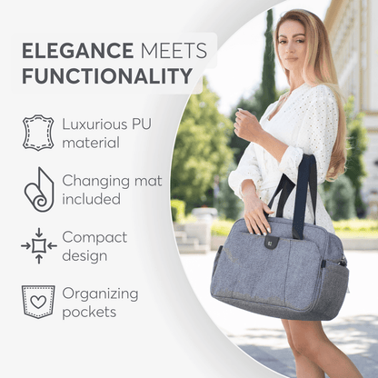 Kikkaboo - Mama Chelsea Bag - Black