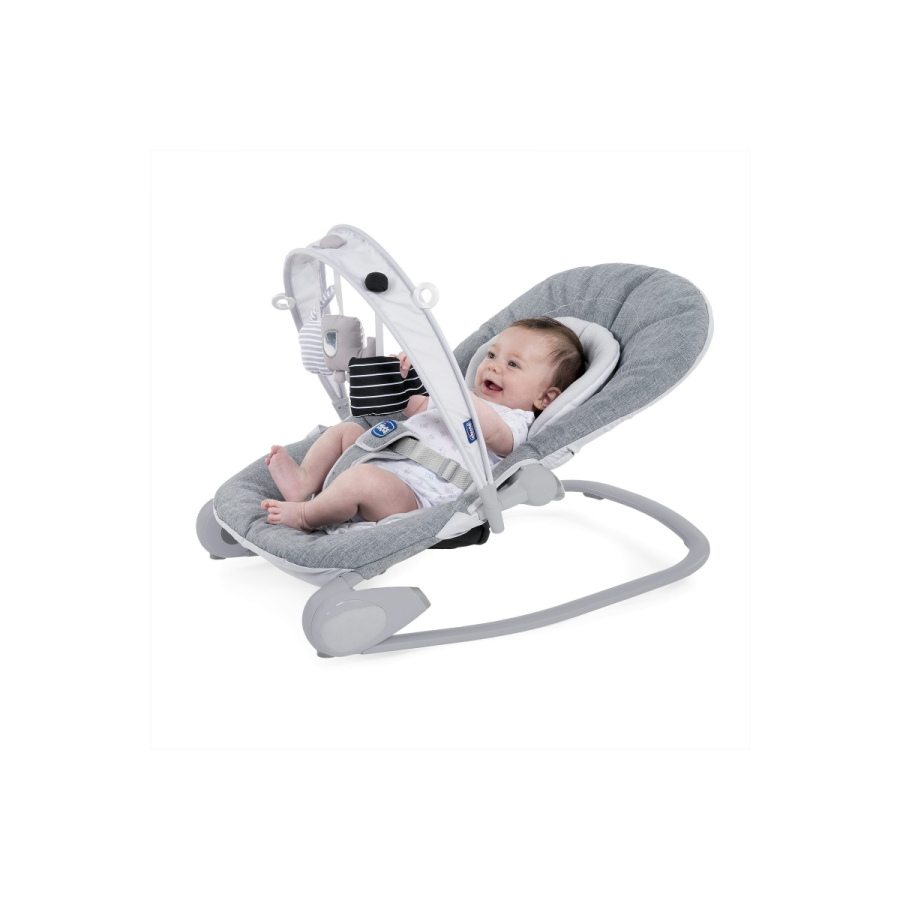 Chicco Hoopla Baby Bouncer - Titanium