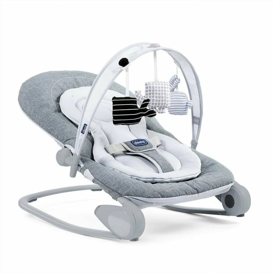 Chicco Hoopla Baby Bouncer - Titanium