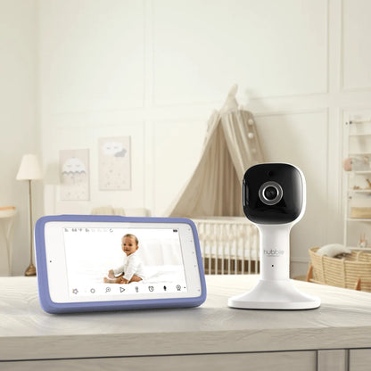 Hubble Nursery Pal Cloud Touch Smart Baby Monitor (White)