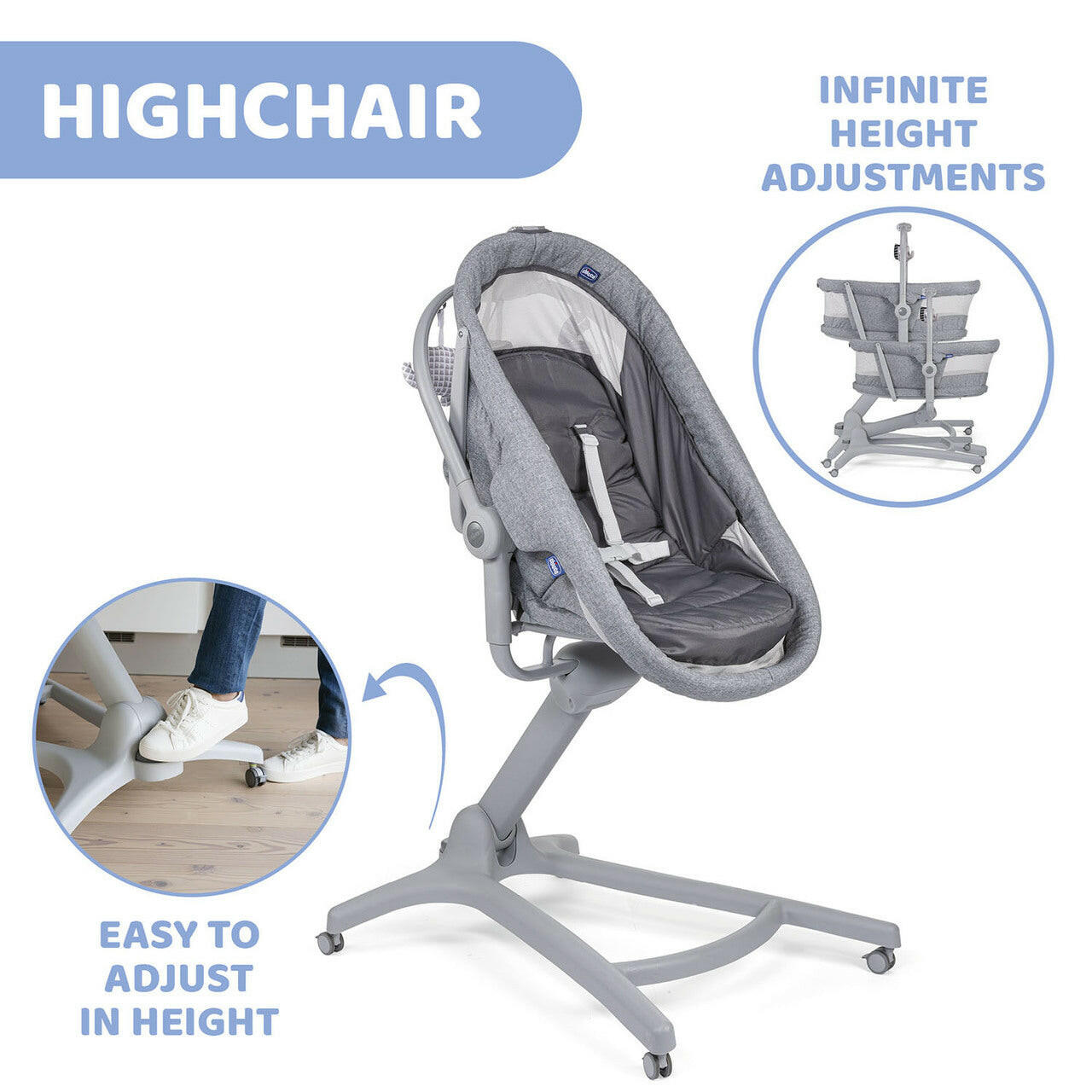 Chicco Baby Hug 4 IN 1 - Air Stone.