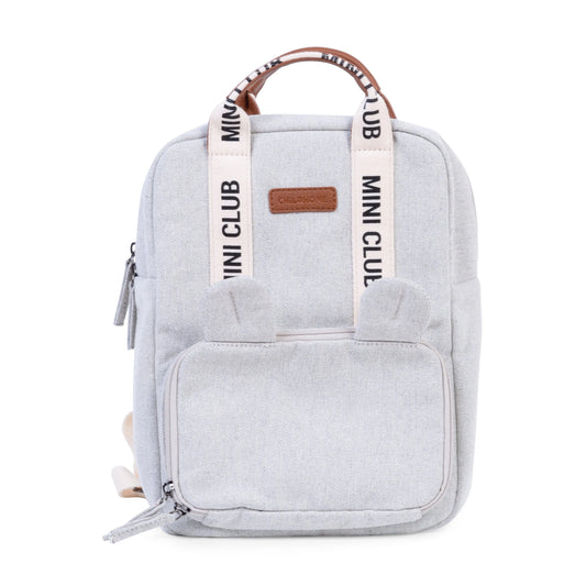 Childhome Mini Club Kids Backpack Signature (Off White)