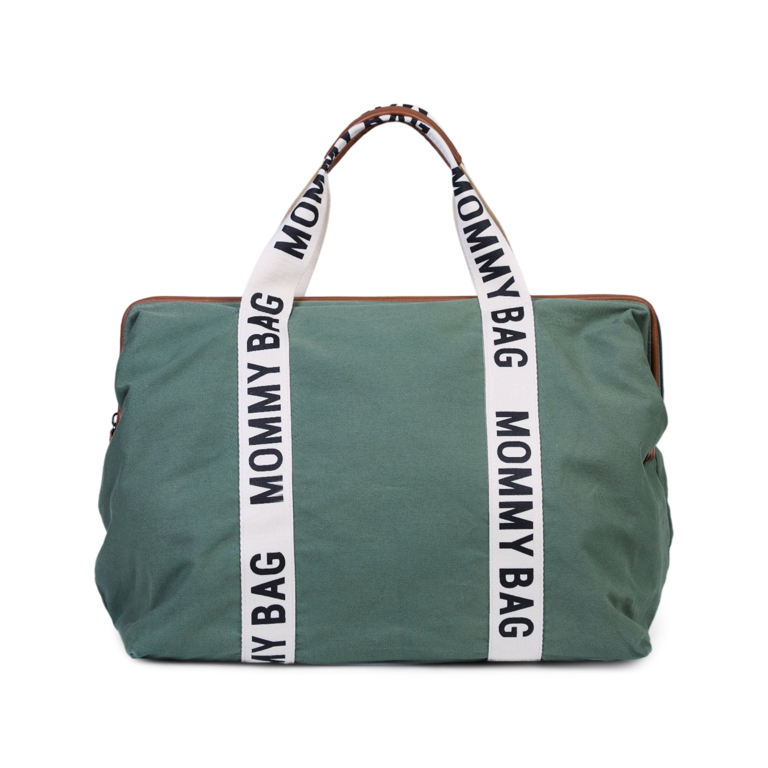Childhome Mommy Bag Signature (Canvas Green)